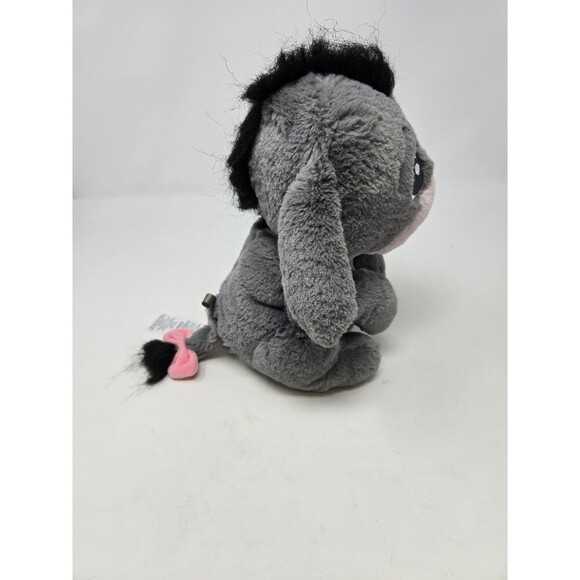 DISNEY PARKS EXCLUSIVE AUTHENTIC EEYORE BIG EYES PLUSH TOY COLLECTIBLE GREY PINK - Picture 8 of 12